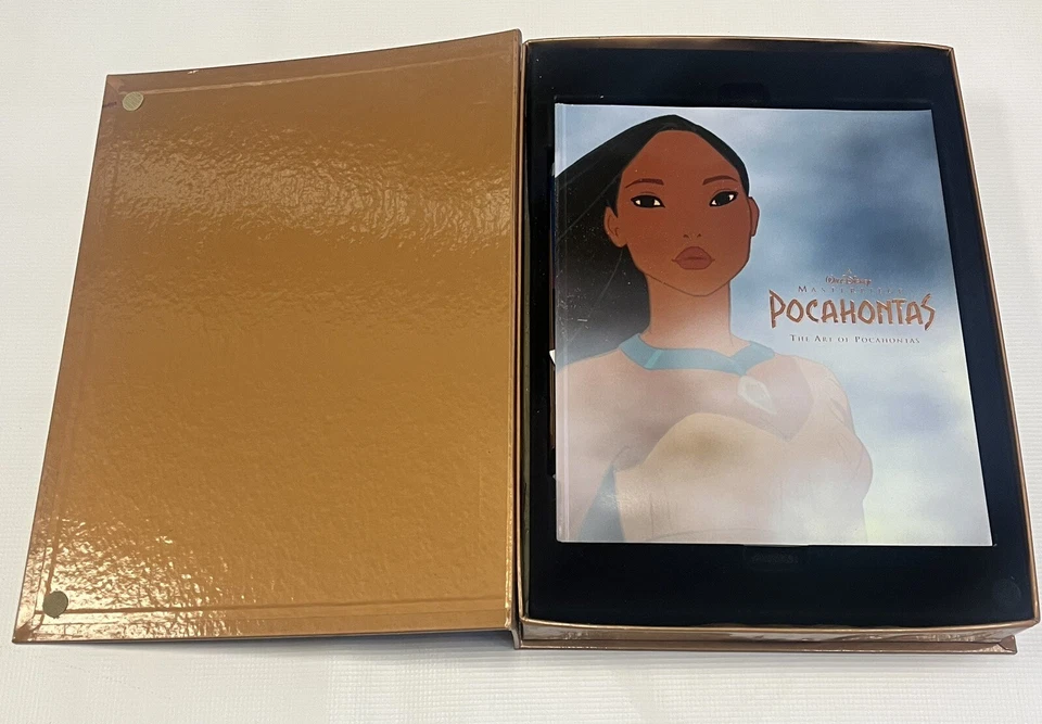 Walt Disney Masterpiece Pocahontas Exclusive Deluxe Video Edition VHS Authentic - Imagem 3 de 4