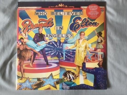 Elton John & Brandi Carlile Who Believes In Angels? LP vinyl record TRI-COLOUR - 第 1/11 張圖片
