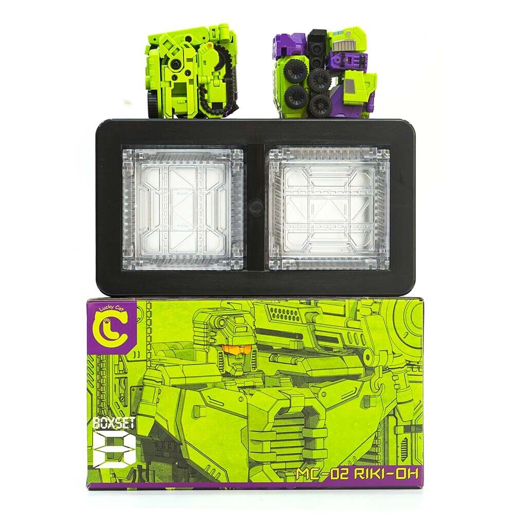 Lucky Cat Micro Cosmos MC-02 MC02 Riki-Oh Devastator B set Lucky Cat Micro Cosmos MC-02 MC02 Riki-Oh Devastator B set