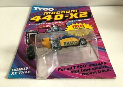 TYCO MAGNUM 440-X2 INDY KRACO #18 Slot Car NOS | eBay