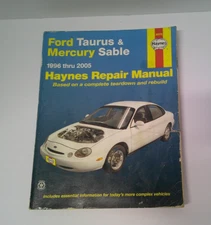 Ford Taurus Mercury Sable 1996 - 2005 Haynes Repair Manual Service Guide 36075