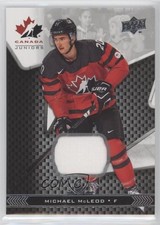 2018 Upper Deck Team Canada Juniors Team Canada Jerseys Michael McLeod #20 x3l