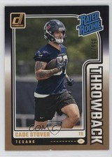 2024 Panini Donruss Rated Rookies Throwbacks Studio Series /100 Cade Stover 1g59