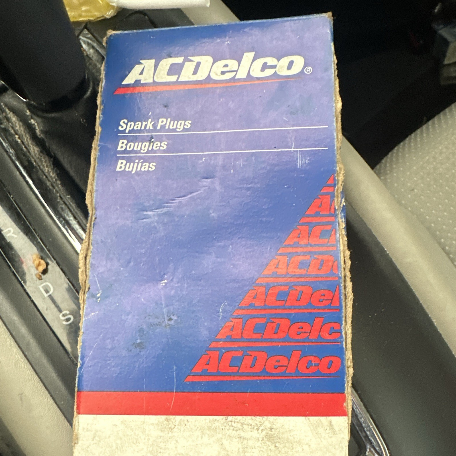 Vintage ACDelco spark plugs, found in sets of eight for older General Motors
