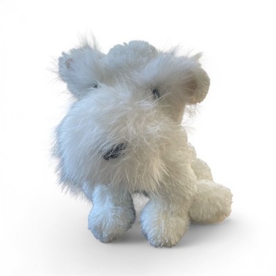 Warmies ''Westie'' Scottie Dog Pure White Excellent Condition