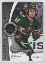 2021 Upper Deck SP Game Used 2005-06 Retro Rookies /999 Adam Beckman #R-37 0k85