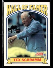 1991 Score Tex Schramm #673