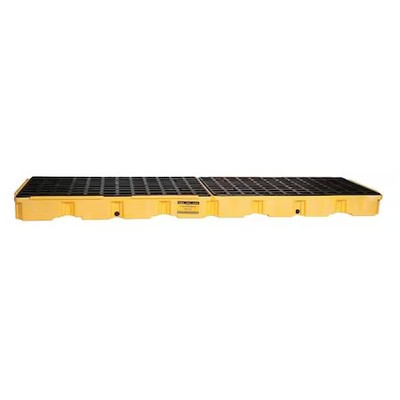 Eagle Mfg 1647D Spill Deck,  60 Gal Spill Capacity,  4 Drums,  10, 000 Lb Load