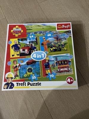 Trefl Feuerwehrmann Sam Puzzle 4in1
