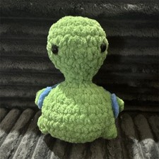 Handmade crochet tank the turtle plush