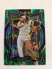 2025 Panini WNBA Select Concourse Kalani Brown Green Flash