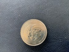1981 Prince Charles and Lady Diana Spencer Wedding Commemorative Coin. Mint