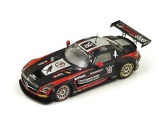 Spark Mercedes Sls Amg Gt3 Team Black Falcon N 18 24h Spa 2014 R.muscat V.lunkin S.al Faisal C.bracke 1:43 SB085