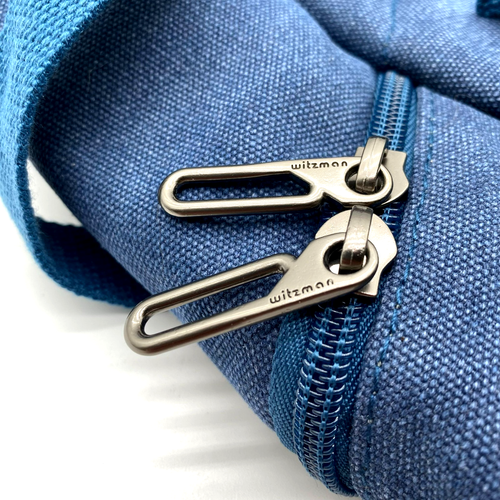 Nueva Mochila de Viaje Witzman Unisex Azul Correas Ajustables con Ranura para Laptop - Imagen 6 de 12