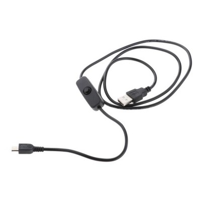 Netzschalter kabel für Raspberry Pi 3, Micro USB 5P mit Power 501 Ein/Aus