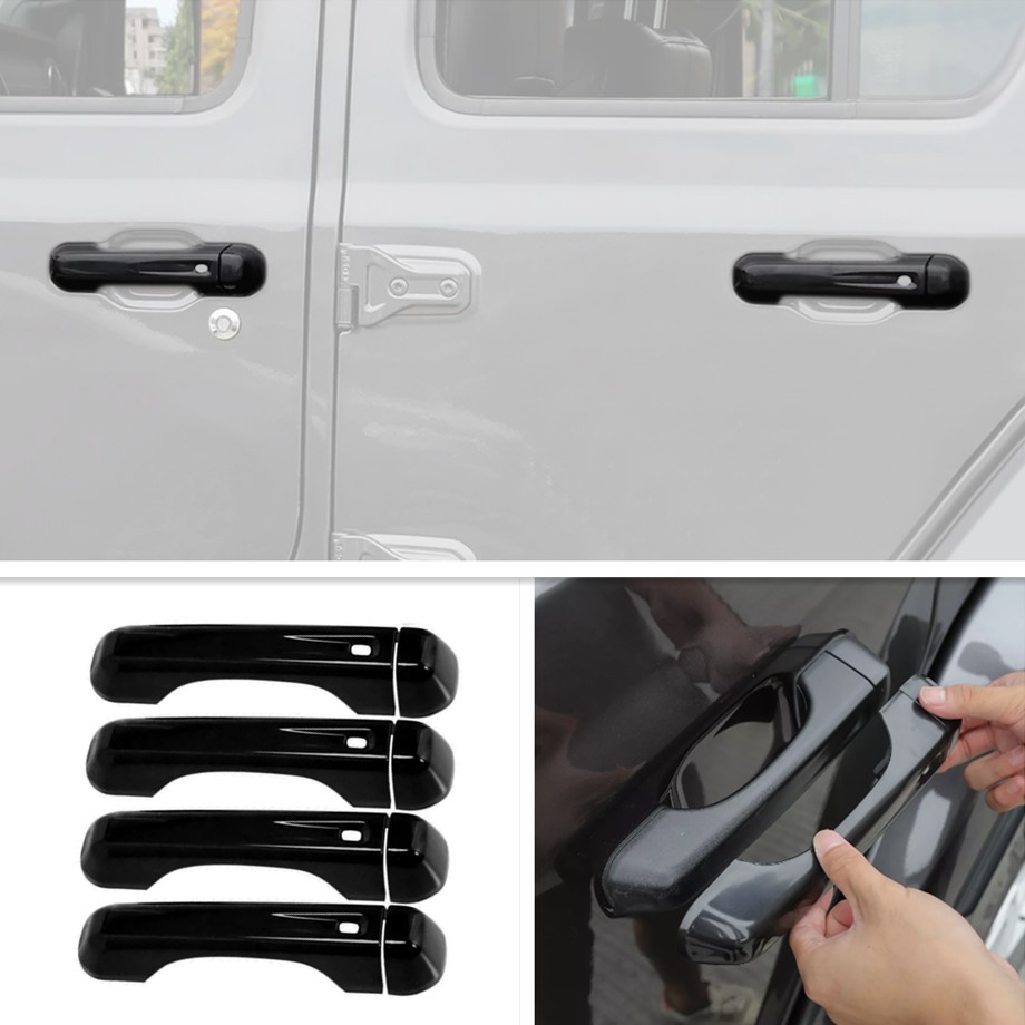 Jeep Gladiator JT JL 2018-2025 Car Door Handle Cover Trim Accessories