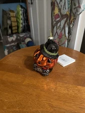 Primitives By Kathy Glass Jack O' Lantern Ornament - NWT