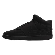 Nike Court Vision Mid Men's Shoes Black/Black/Black