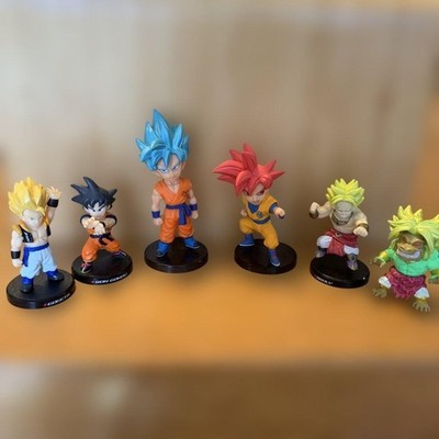 Dragon Ball Sammelfiguren Goku Super Saiyajin blau UDM Gogeta Lot