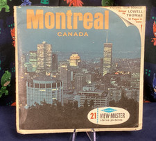 1960's GAF View-Master A 051 MONTREAL, CANADA W/Booklet Rare 