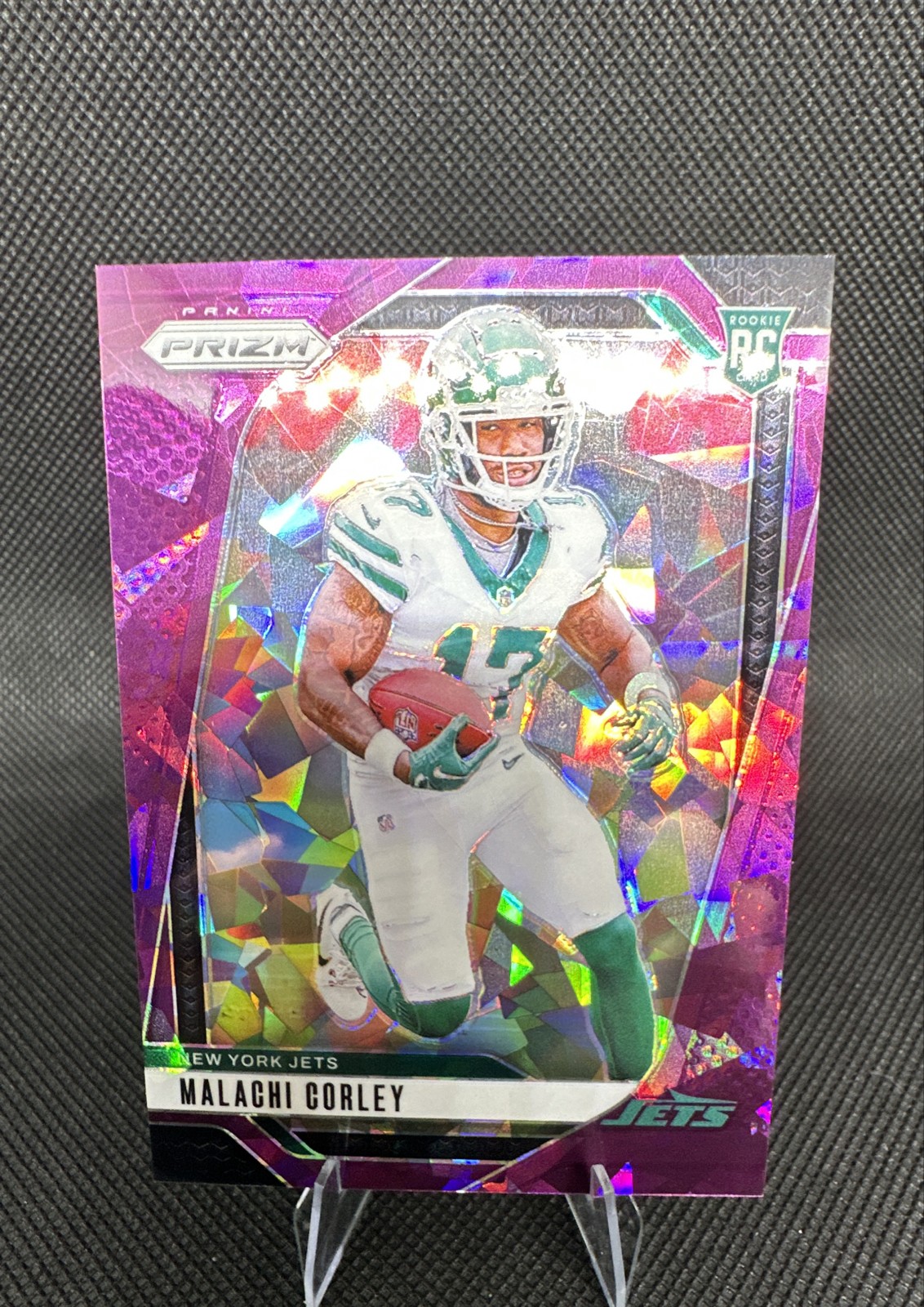 2024 Panini Prizm - Rookies Malachi Corley #369 Purple Ice Prizm /225 (RC)