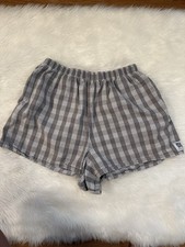 Palaka Shorts Adult XXL Light GreyElastic Waist With Pockets