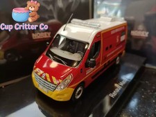 Norev 1:43 Renault Master Van VSAV Fire Rescue Vehicle Model