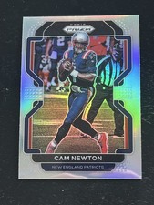 Cam Newton 2021 Panini Prizm #96 Silver Prizm - New England Patriots