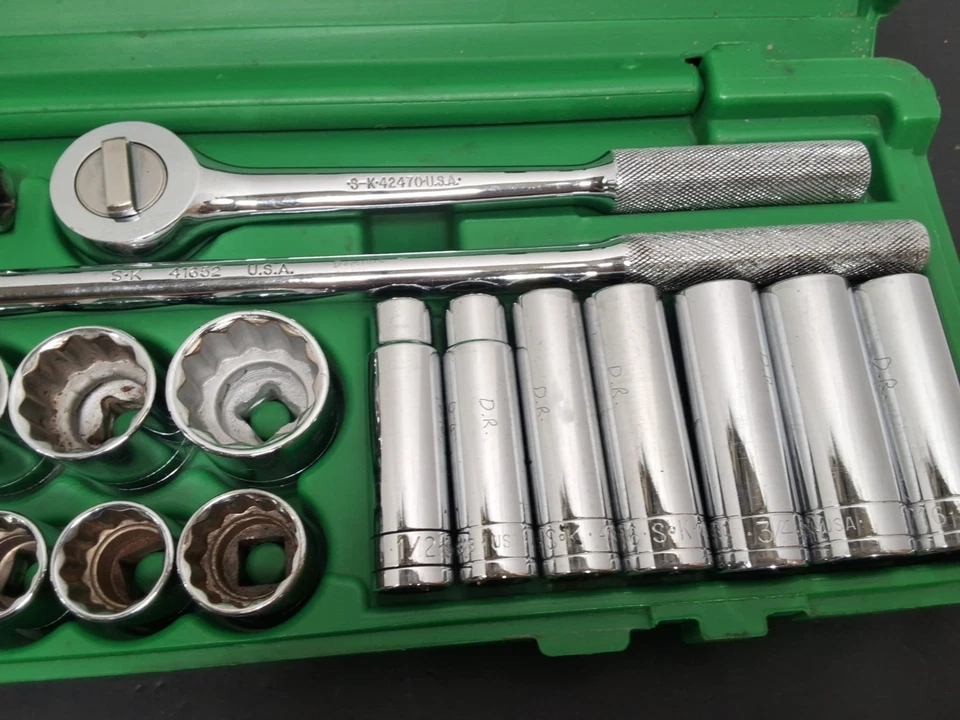 SK Tools USA 4123 1/2Dr Set Brand New 23pcs Set - OWNER MARKS - Image 2 of 4