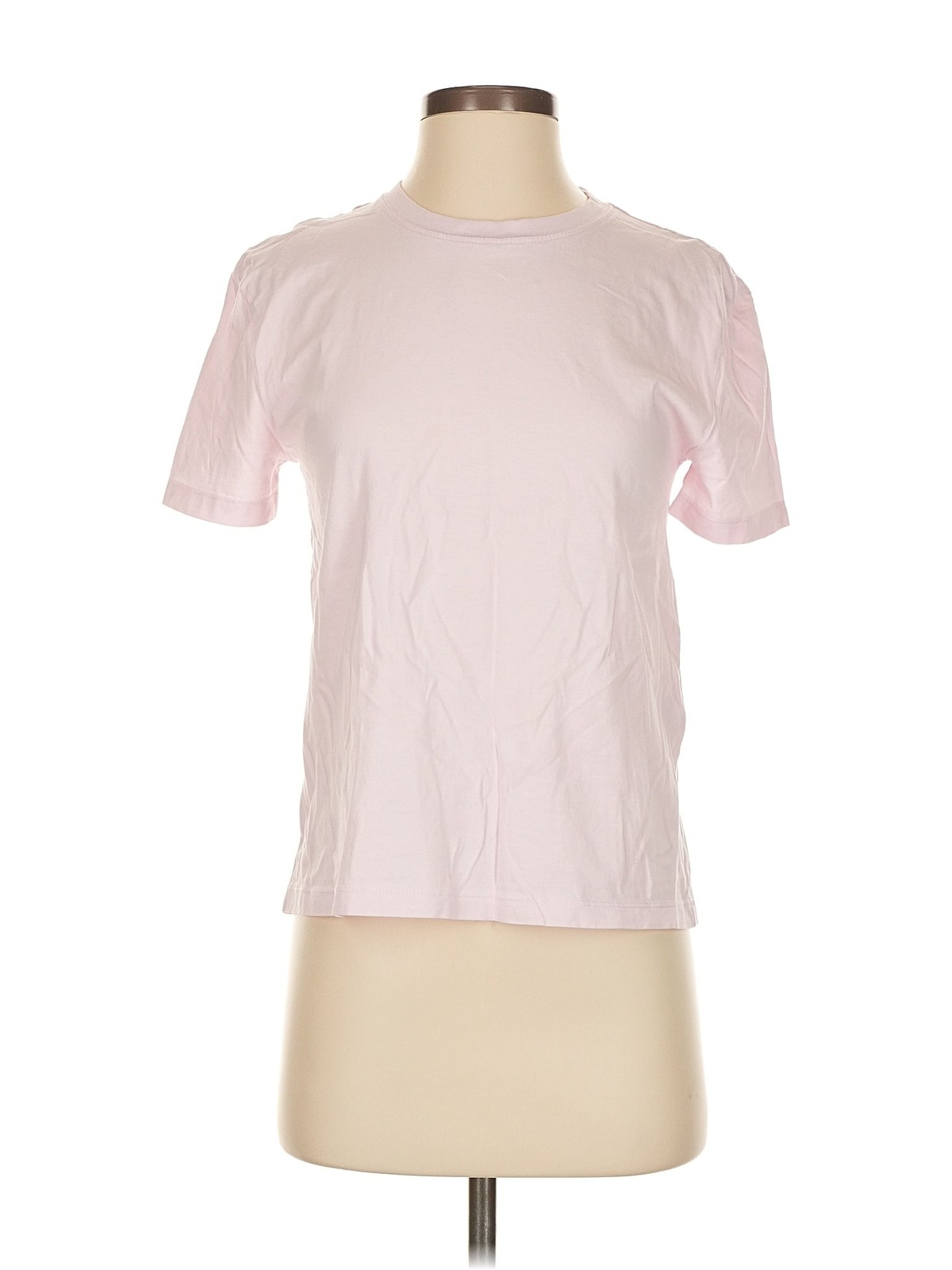 Zara Women Pink Short Sleeve T-Shirt S