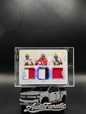 CJ Stroud, Justin Fields, Jaxon Smith-Njigba 2023 Flawless LP-OSU /25