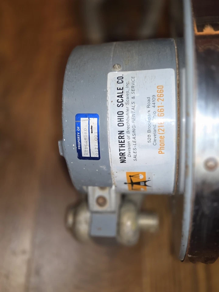 Grúa dinamómetro Dillon 5000 lb escala alimentación semilla hierro concreto Foto 3 de 4