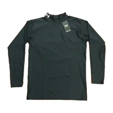 Under Armour ColdGear Men's Sz 2XL OG Mock Compression Top Black 138840-001 NWT