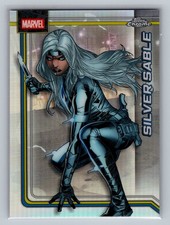2026 Topps Chrome Marvel Silver Sable Refractor #158 Trading Card