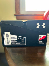 Under Armour UA Charged Assert 9 Men  s 10.5 Mod Grey/White
