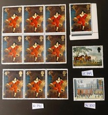 British Paintings 1st Series Queen Elizabeth II Stamps. MNH Stamps