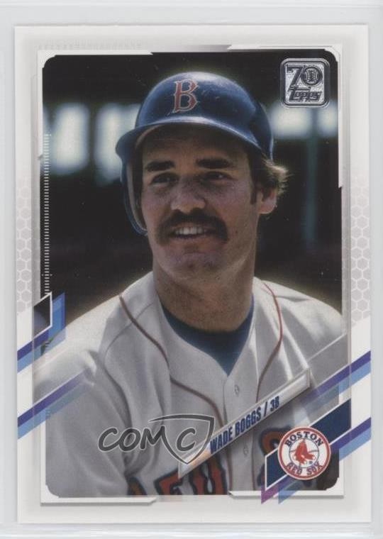 2021 Topps Legend Variation SP Legend Variation Wade Boggs #468 HOF 0o6v