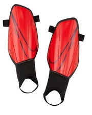 NIKE CHARGE ADULTS SHIN GUARDS SP2164 Adult Small Red NEW 