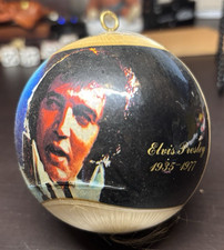 Elvis Presley 1935-1977 Christmas Ornament Ball Globe Tribute Holiday Decor