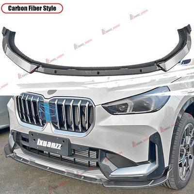 Front Spoilerlippe Frontspoiler Spoiler Splitter Carbon Optik für BMW X1 U11 U12