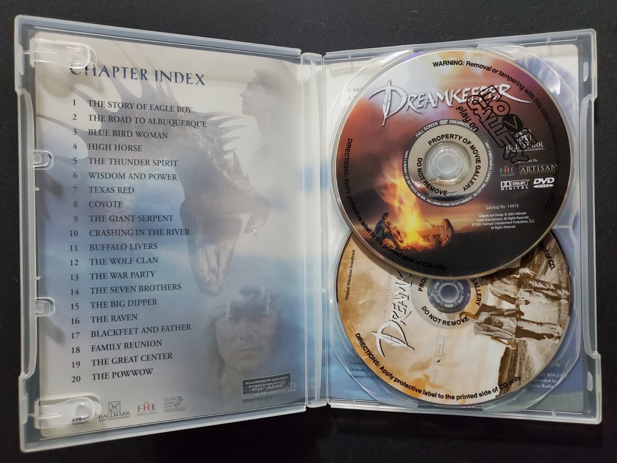 Dreamkeeper (DVD/CD, 2004) August Schellenberg, Gary Farmer 2003