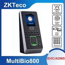 ZKTeco Multibio800 TCP/IP Face Fingerprint Time Attendance Access Control System