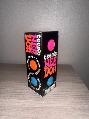 Schylling NeeDoh 3 Teenie Nee Doh Squeeze Squishy Groovy Glob Stress Balls