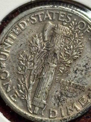 1931 P D S (3 PIECE LOT) Mercury Silver Dimes - BETTER DATE & GRADES - Picture 16 of 16