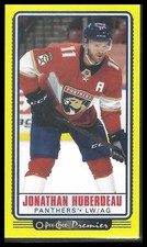 2021-22 O-Pee-Chee #P-12 Huberdeau O-Pee-Chee-Premier-Tallboys-Yellow-Border