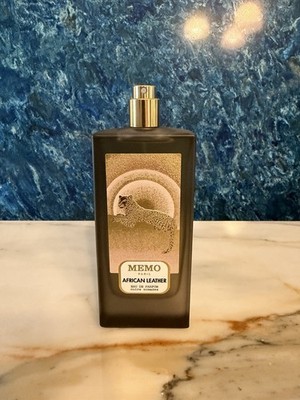 Memo Paris African Leather 2.53oz Unisex Eau de Parfum  % Authentic Tester