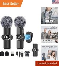 Mini Wireless Lavalier Mic with Noise Reduction - Ideal for TikTok  YouTube