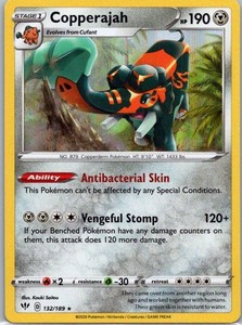 Copperajah 132/189 Darkness Ablaze Holo Rare