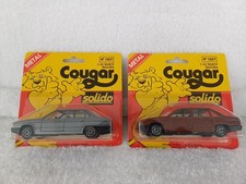 Solido Cougar 1/43 Scale 1307 Talbot Tagora Silver & Brown Cars Sealed On Cards