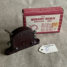 Boxed Hornby Dublo D1 Red Switch for Electric Points & Semaphore Signals + tag